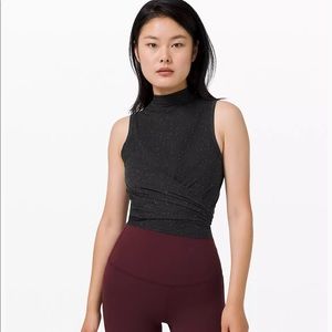 Lululemon time to restore mock neck tank